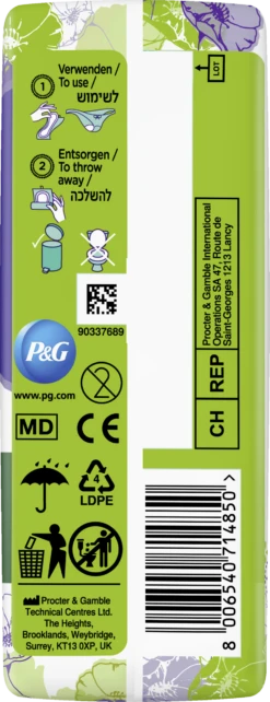 Always® Discreet Inkontinenz Blasenschwäche Normal -Exquisite Pflege MAM 10040991 SHOP IMAGE 1.8