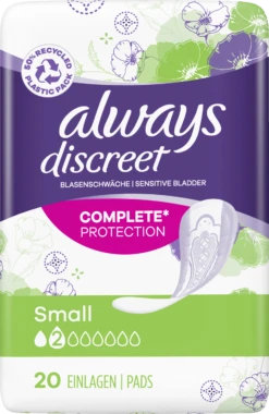 Always® Discreet Inkontinenz Small