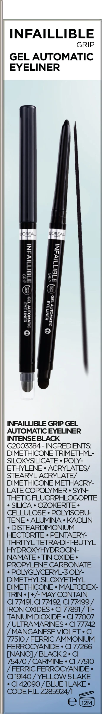 L’Oréal Paris Oster-Set: False Lash Bambi Eye Mascara Waterproof + Infaillible Autom. Grip Eyeliner Intense Black 2 L’Oréal Paris Oster-Set: False Lash Bambi Eye Mascara Waterproof + Infaillible Autom. Grip Eyeliner Intense Black – Bild 2