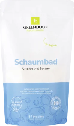 Schaumbad Mit Bio Jojobaöl Und Atlantik Meersalz