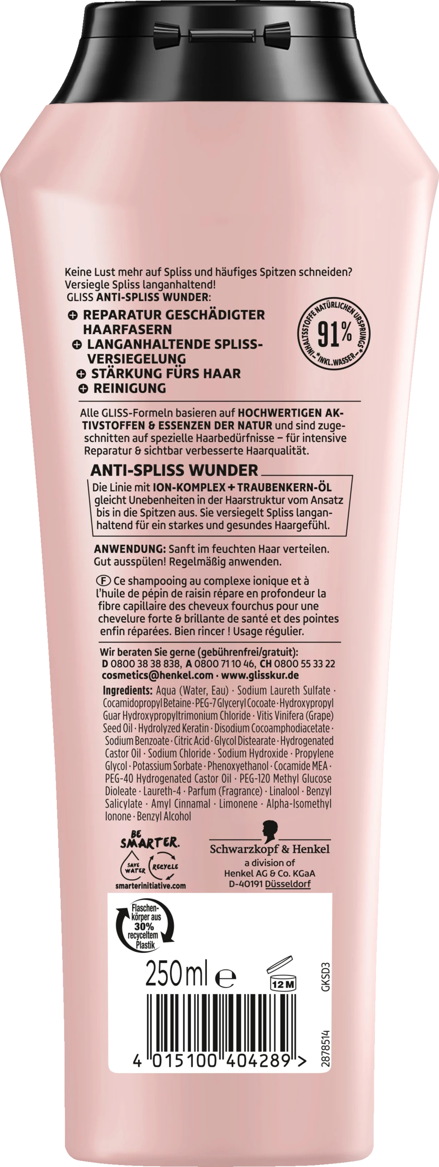 Anti-Spliss-Wunder Versiegelungsshampoo 2 Anti-Spliss-Wunder Versiegelungsshampoo – Bild 2