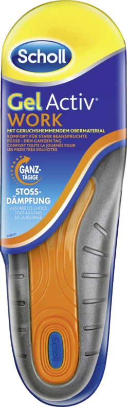 Scholl GelActiv Einlegesohlen Work Men