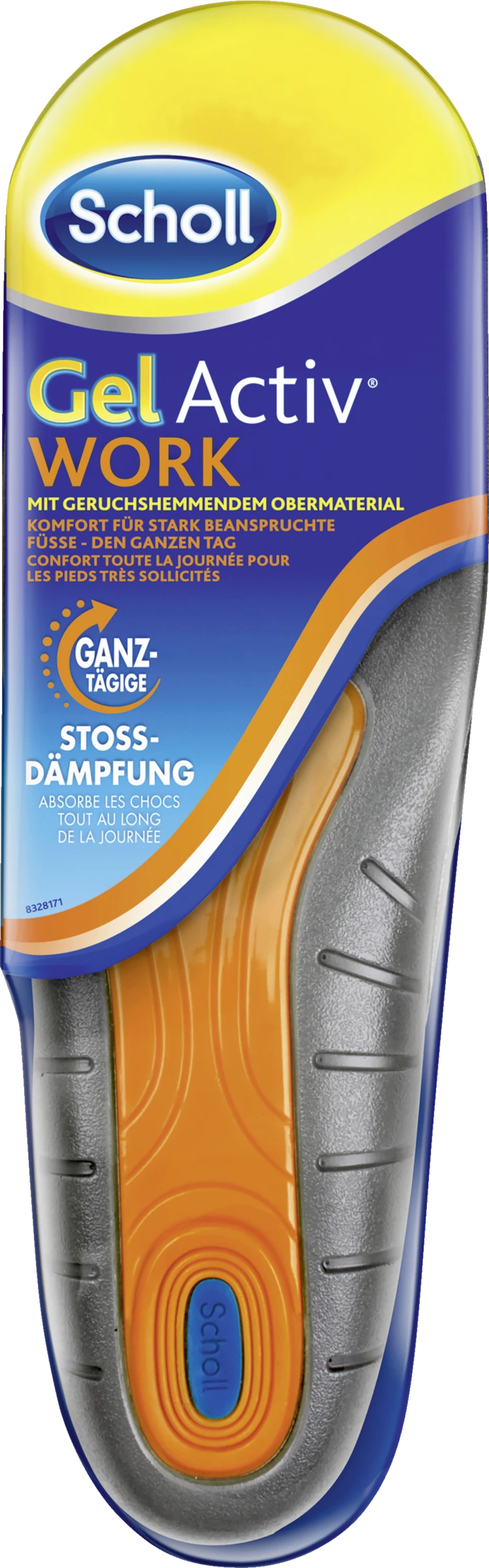 Scholl GelActiv Einlegesohlen Work Men 1 Scholl GelActiv Einlegesohlen Work Men