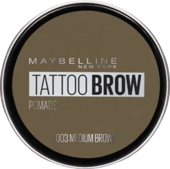 Maybelline New York Tattoo Brow Pomade Pot Augenbrauenpomade Nr. 03 Medium