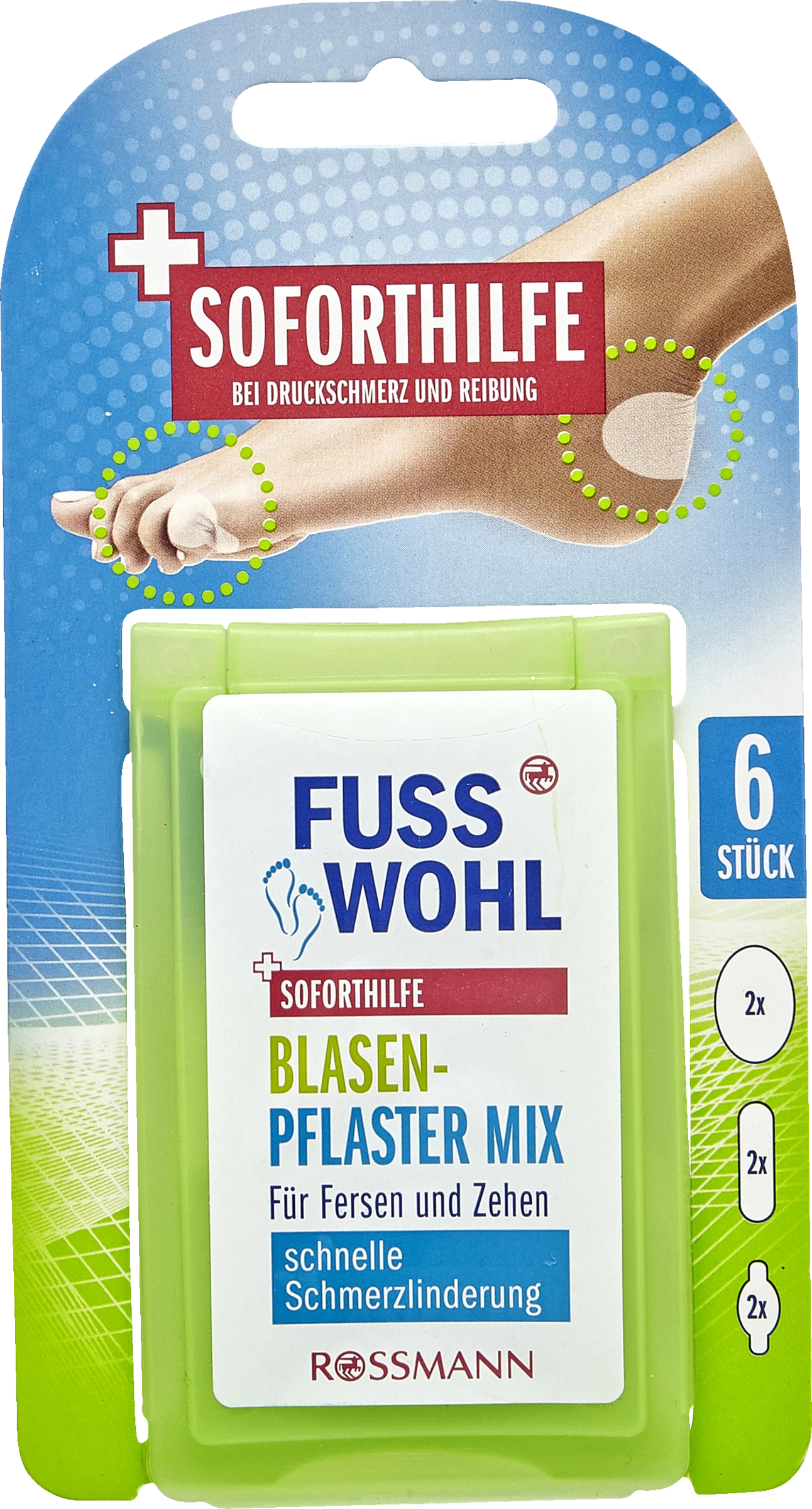 Blasenpflaster Mix Für Fersen & Zehen 1 Blasenpflaster Mix Für Fersen & Zehen