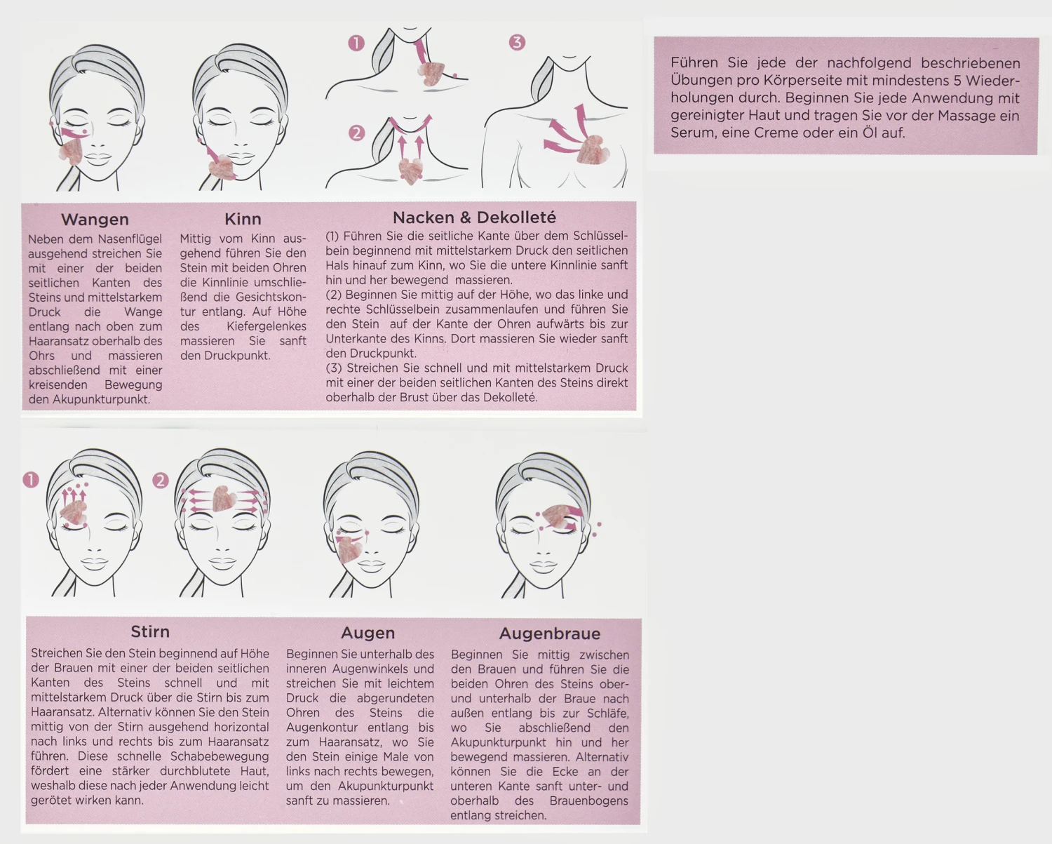 Gua Sha Massagestein "Herz" 4 Gua Sha Massagestein "Herz" – Bild 4