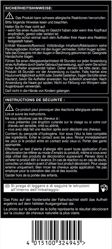 Syoss Professional Performance 13_5 Platin Aufheller 2 Syoss Professional Performance 13_5 Platin Aufheller – Bild 2