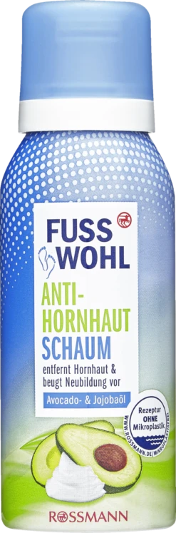Anti-Hornhaut Schaum