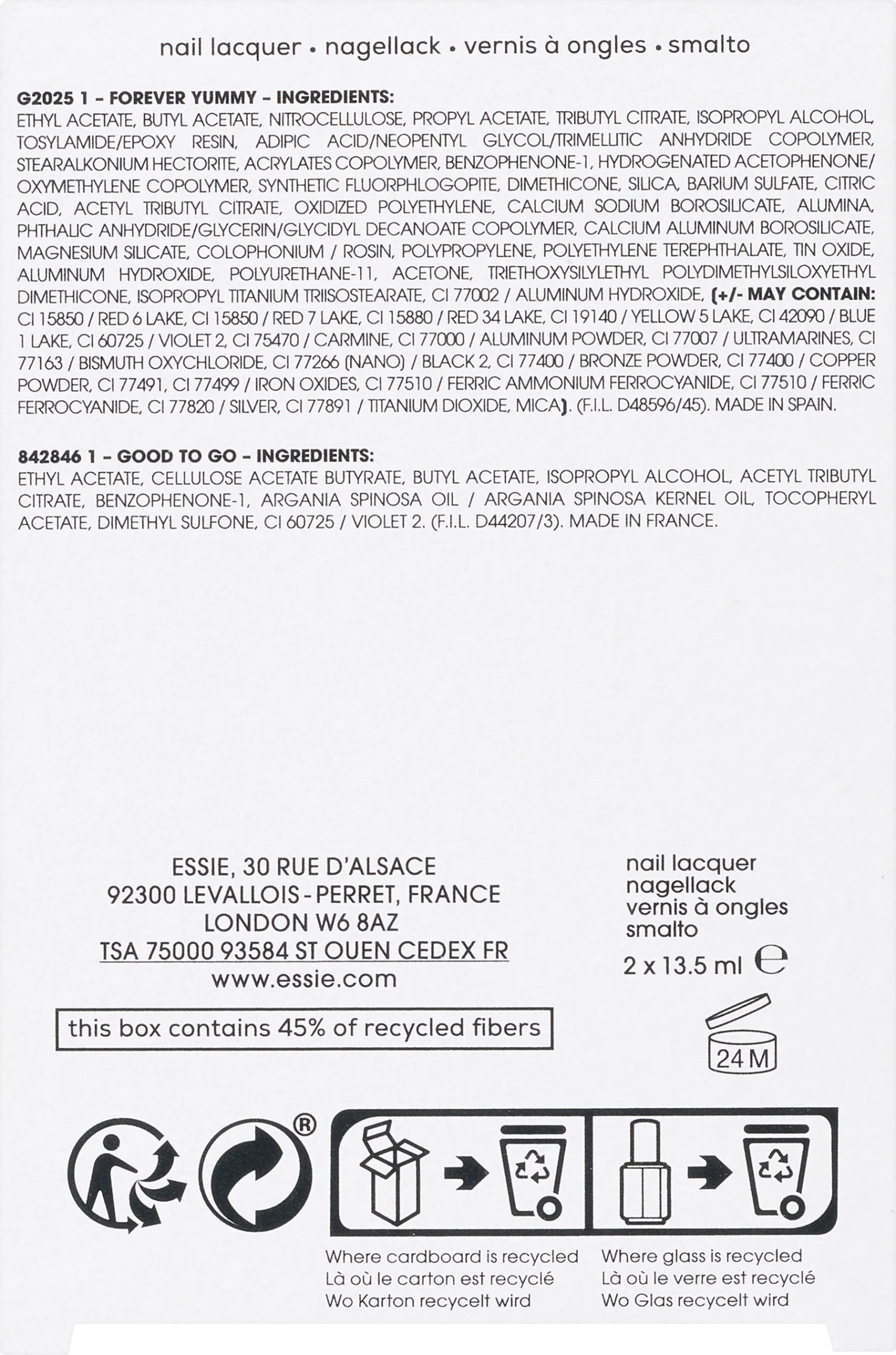 Essie Geschenkset 3 Thank You 2 Essie Geschenkset 3 Thank You – Bild 2