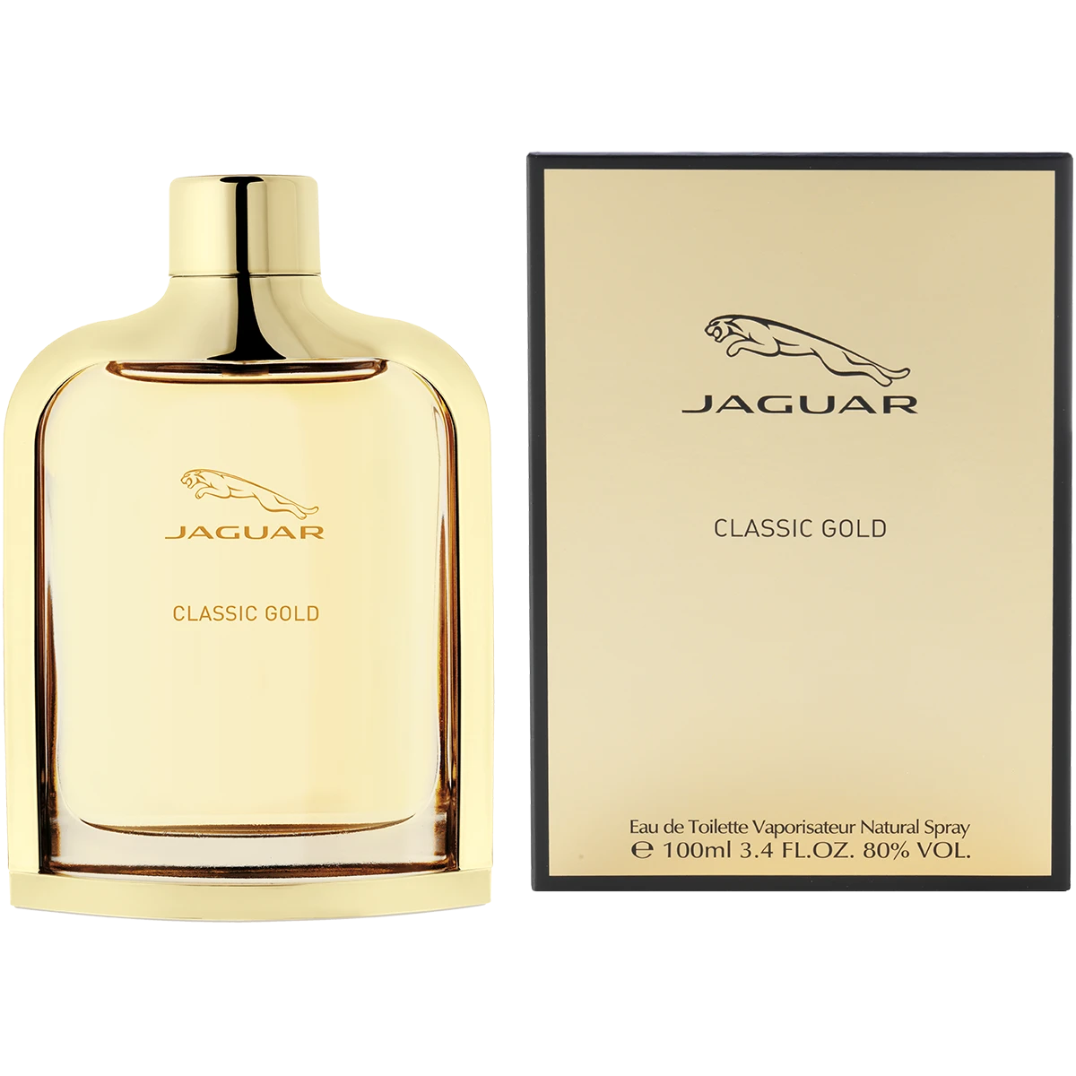 Jaguar Classic Gold, EdT 100 Ml 3 Jaguar Classic Gold, EdT 100 Ml – Bild 3