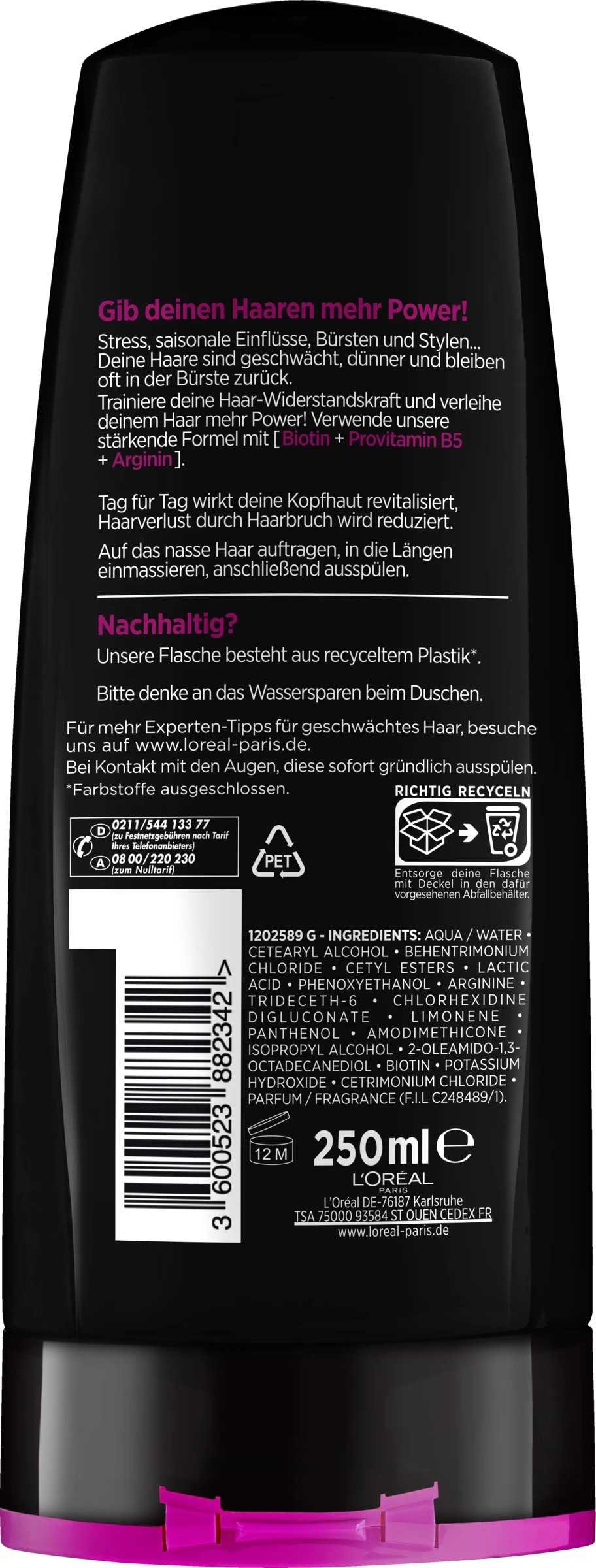 Full Resist Power Booster Spülung 250ml 2 Full Resist Power Booster Spülung 250ml – Bild 2