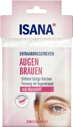 Augenbrauen Enthaarungsstreifen