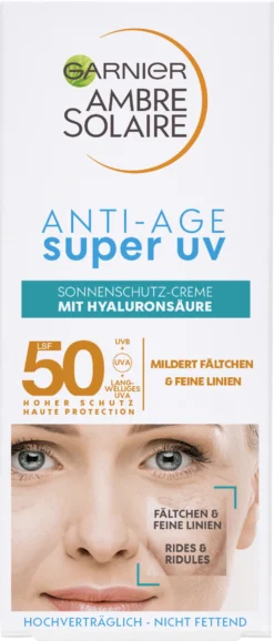 Anti-Age Super UV Sonnenschutz-Creme LSF 50