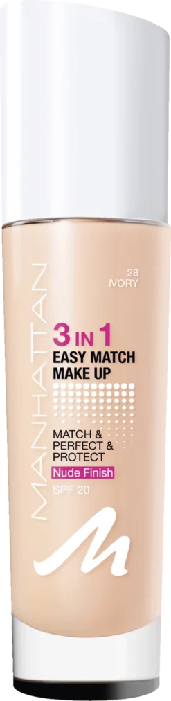 Manhattan 3in1 Easy Match Make Up 28
