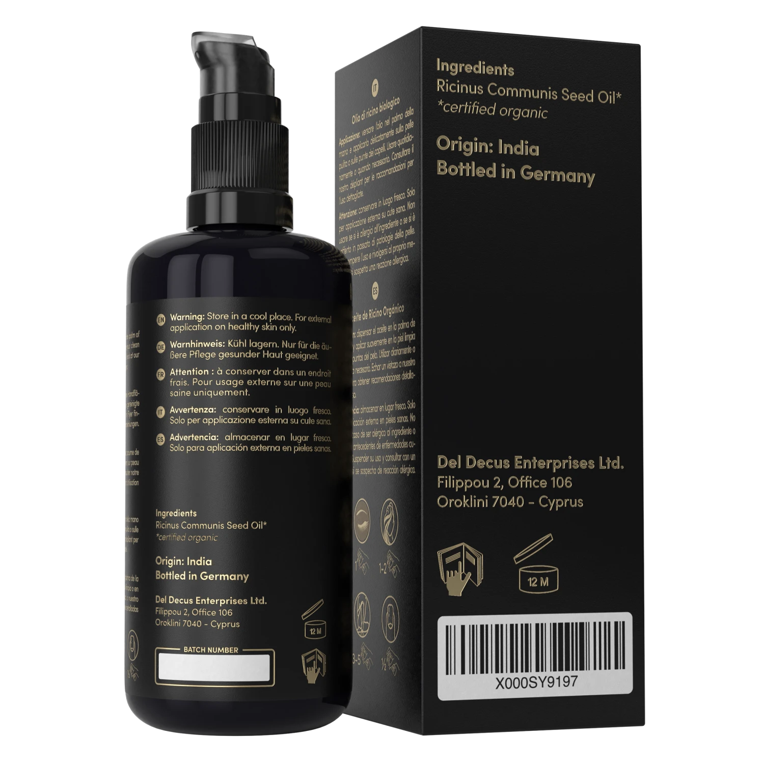 BIO Rizinusöl 2 BIO Rizinusöl – Bild 2