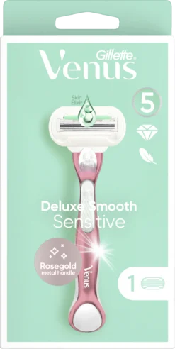 Rasierer Deluxe Smooth Sensitive Rosegold Mit 1 Klinge