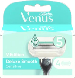 V Edition Deluxe Smooth Sensitive Rasierklingen