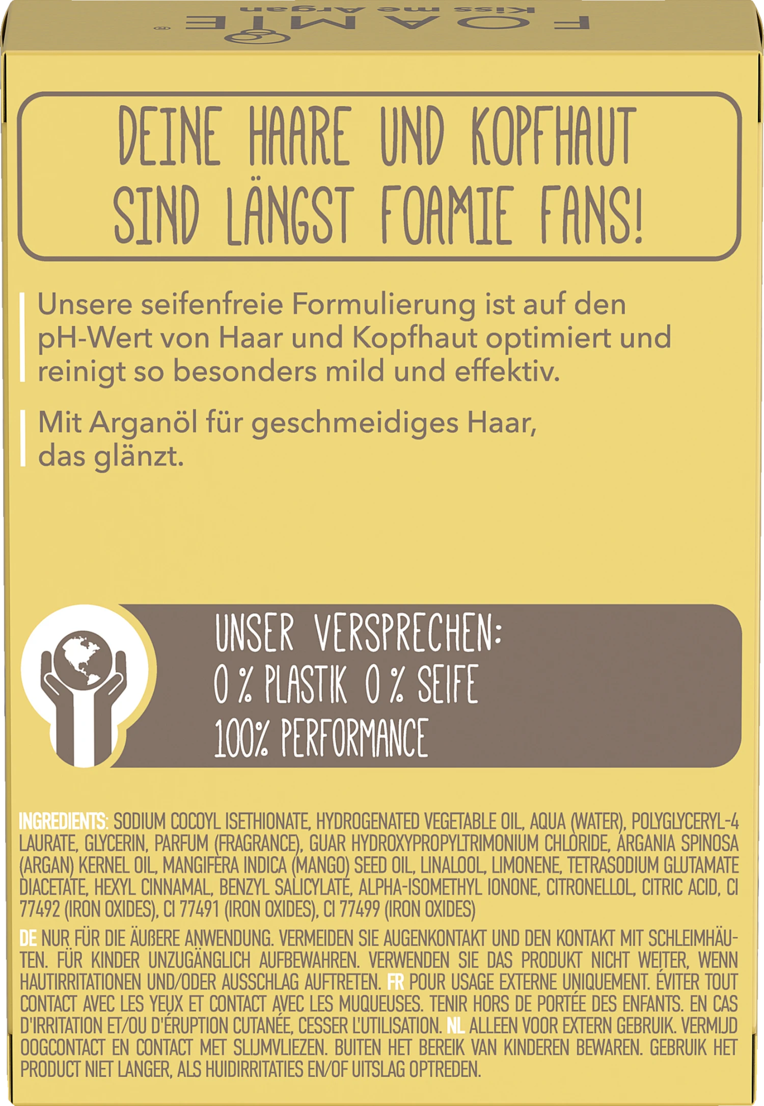 Festes Shampoo Für Trockenes Und Widerspenstiges Haar 2 Festes Shampoo Für Trockenes Und Widerspenstiges Haar – Bild 2