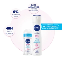 NIVEA Deodorant Spray Fresh Flower -Exquisite Pflege MAM 7311664 SHOP IMAGE 1.4
