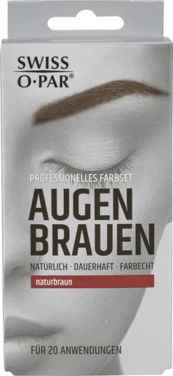 Augenbrauenfarbe Naturbraun
