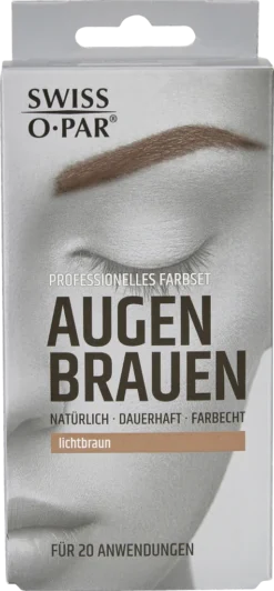 Augenbrauenfarbe Lichtbraun