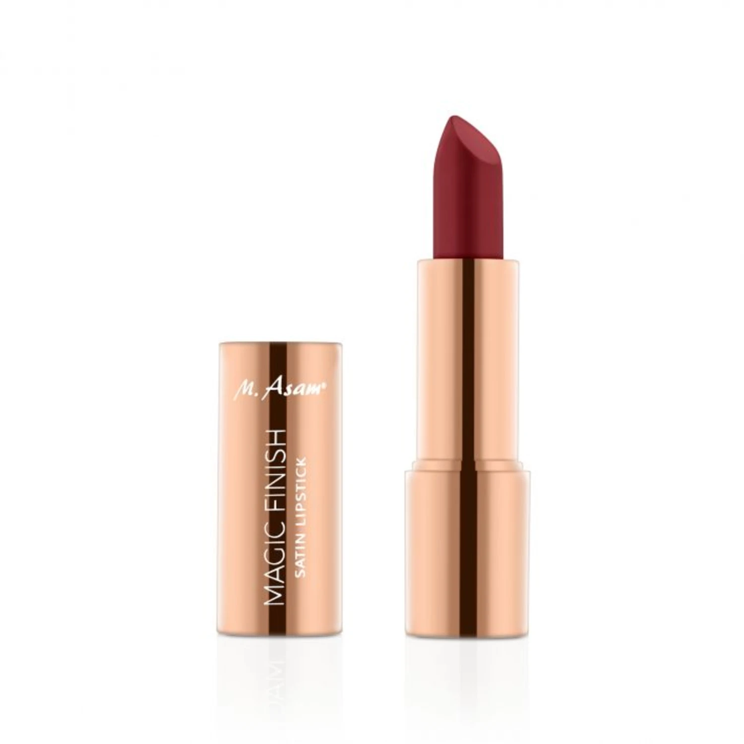 MAGIC FINISH Satin Lipstick - Burgundy Red 1 MAGIC FINISH Satin Lipstick - Burgundy Red