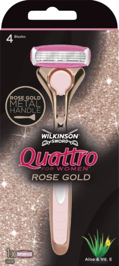 Quattro Für Damen Rasierer Rose Gold