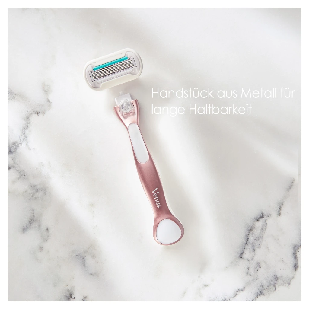 Rasierer Deluxe Smooth Sensitive Rosegold Mit 1 Klinge 3 Rasierer Deluxe Smooth Sensitive Rosegold Mit 1 Klinge – Bild 3