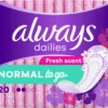Always® Dailies Fresh Scent Normal To Go Slipeinlagen
