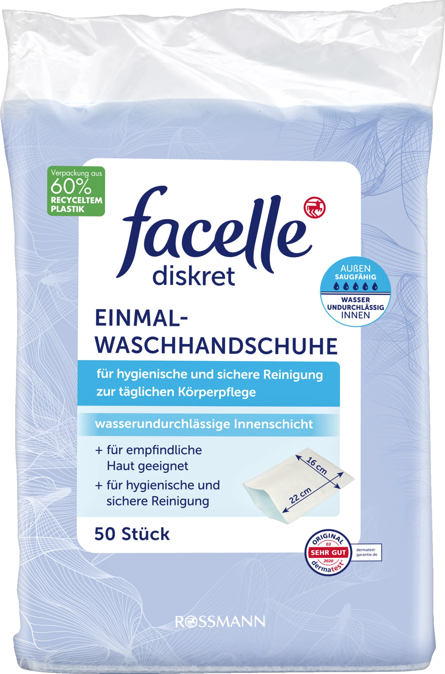 Einmalwaschhandschuhe 1 Einmalwaschhandschuhe