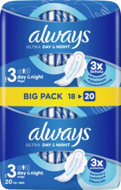 Always® Ultra Day & Night Binden Mit Flügeln Big Pack
