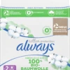 Always® Cotton Protection Binden Mit Flügeln Long Gr. 2