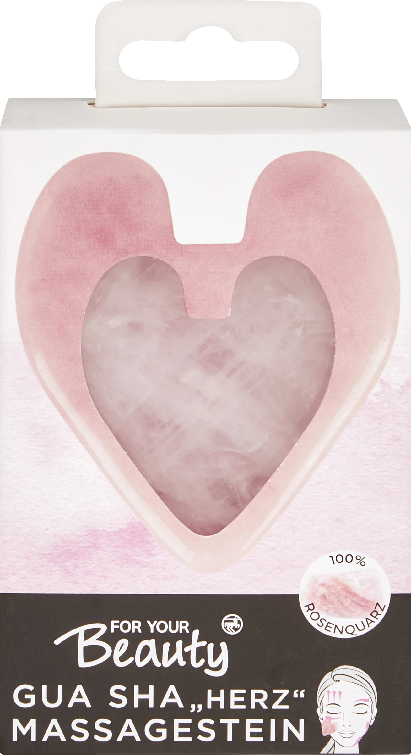 Gua Sha Massagestein "Herz" 1 Gua Sha Massagestein "Herz"