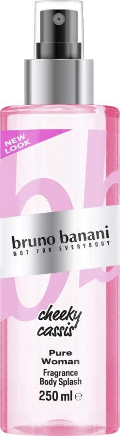 Bruno Banani Pure Woman Cheeky Cassis, Body Splash 250 Ml