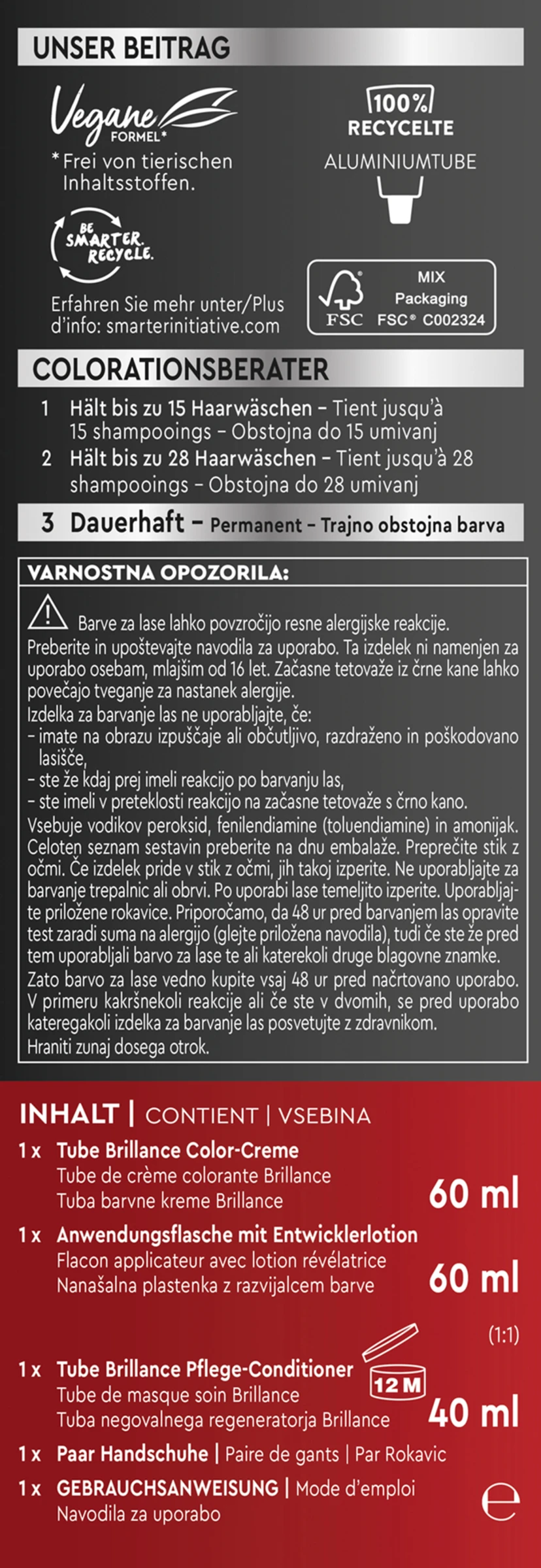 Permanente Haarfarbe Intensiv-Color-Creme 872 Intensivrot 3 Permanente Haarfarbe Intensiv-Color-Creme 872 Intensivrot – Bild 3