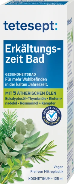 Gesundheitsbad Erkältungszeit Bad