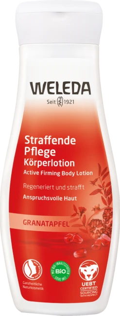 Weleda Straffende Pflege Körperlotion Granatapfel