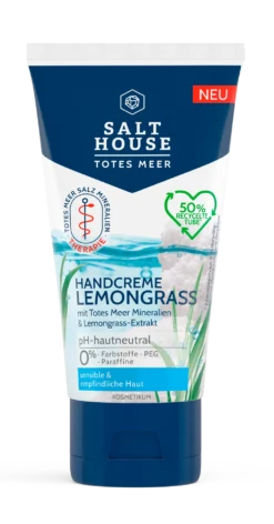Handcreme Lemongrass Mit Totes Meer Mineralien & Lemongrass - Extrakt