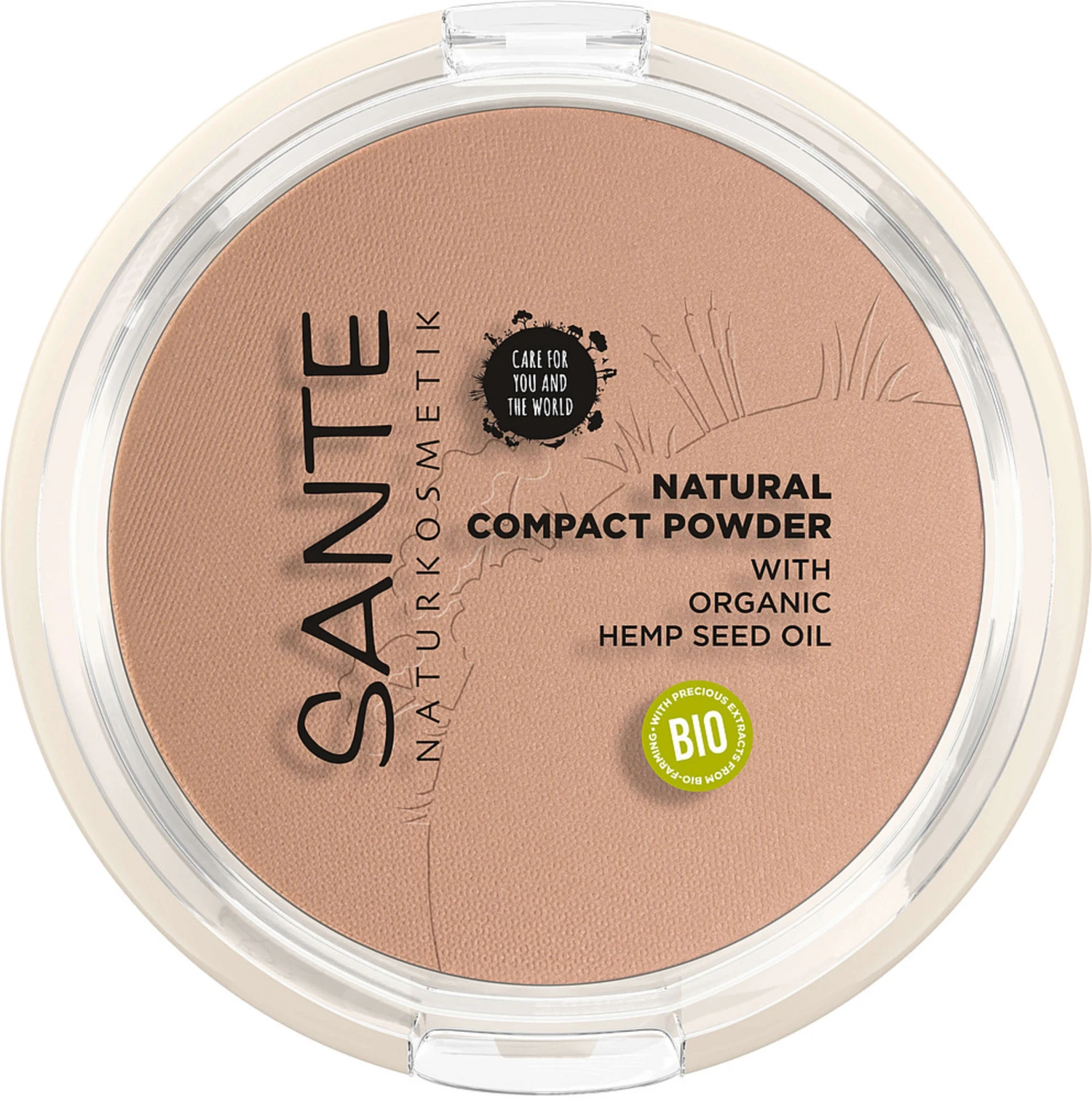 Sante Natural Compact Powder 02 Neutral Beige 1 Sante Natural Compact Powder 02 Neutral Beige