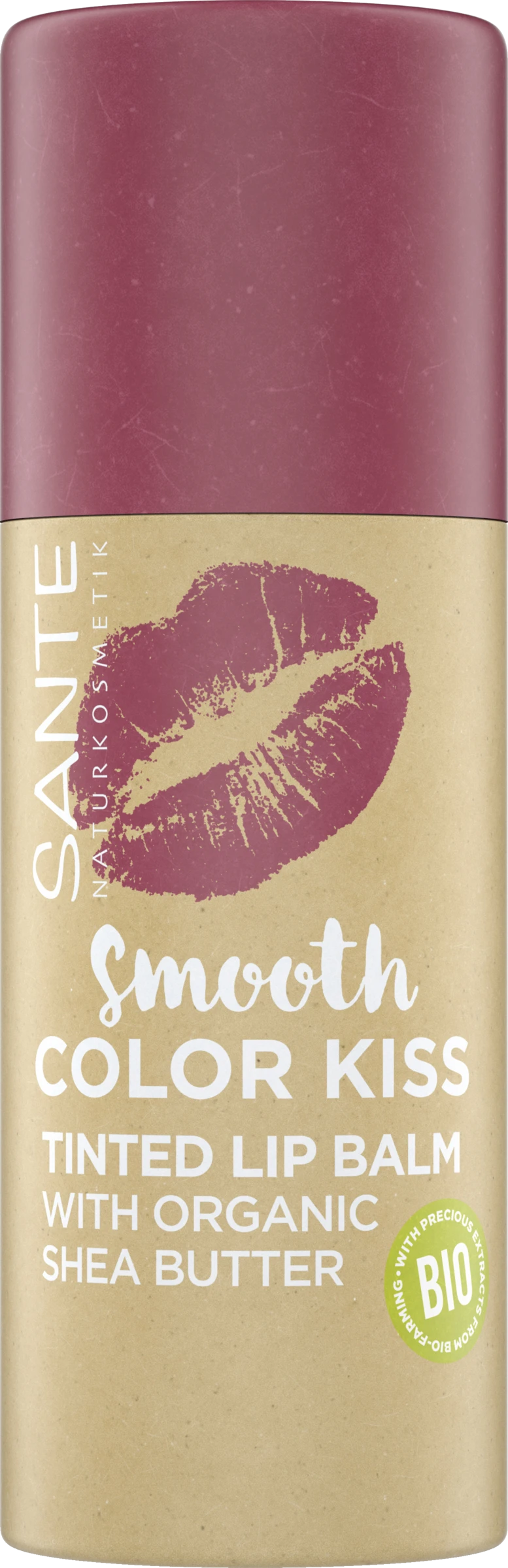 Sante Smooth Color Kiss 02 Soft Red 1 Sante Smooth Color Kiss 02 Soft Red