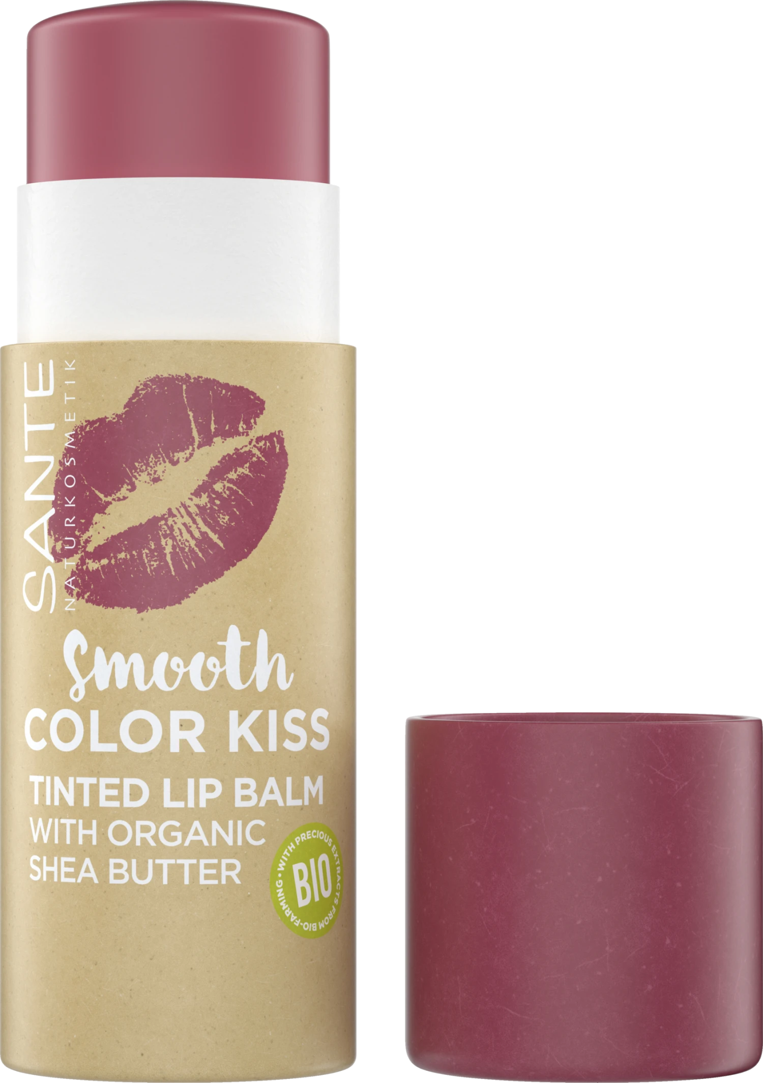 Sante Smooth Color Kiss 02 Soft Red 2 Sante Smooth Color Kiss 02 Soft Red – Bild 2