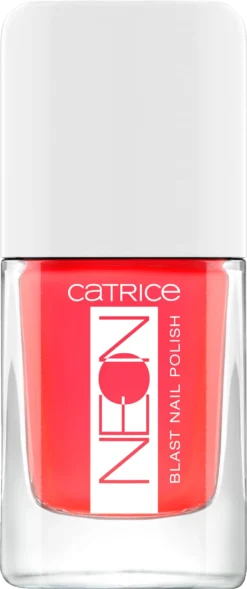 Catrice Neon Blast Nail Polish 03 - Blazing Coral