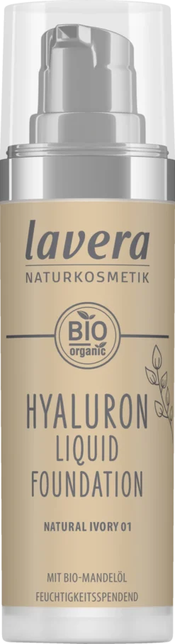 Lavera Hyaluron Liquid Foundation -Natural Ivory 01-