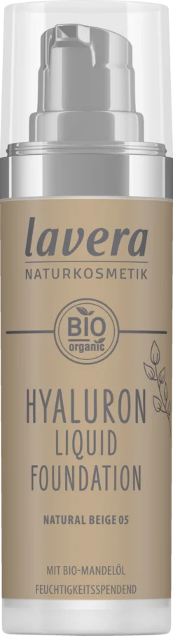 Lavera Hyaluron Liquid Foundation -Natural Beige 05-