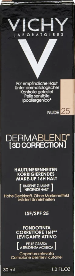 VICHY DERMABLEND 3D Make-up 25 Nude