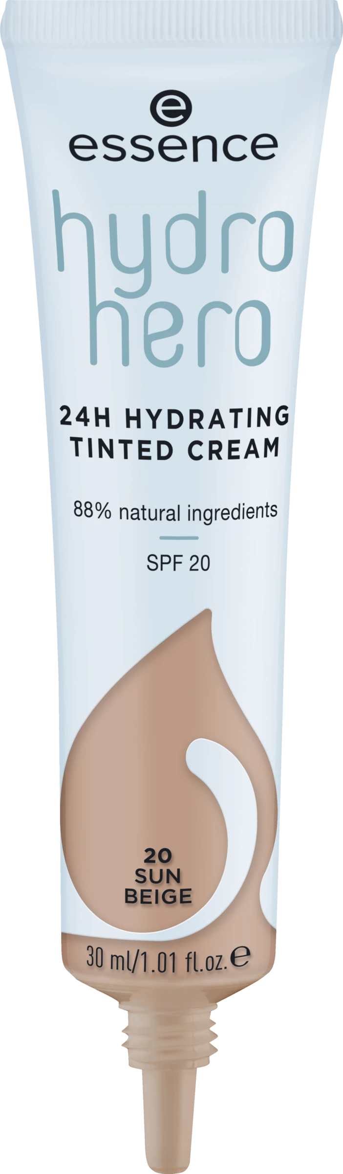 Essence Hydro Hero 24h HYDRATING TINTED CREAM 20 2 Essence Hydro Hero 24h HYDRATING TINTED CREAM 20 – Bild 2