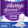 Always® Discreet Inkontinenz-Einlagen+ Long Plus