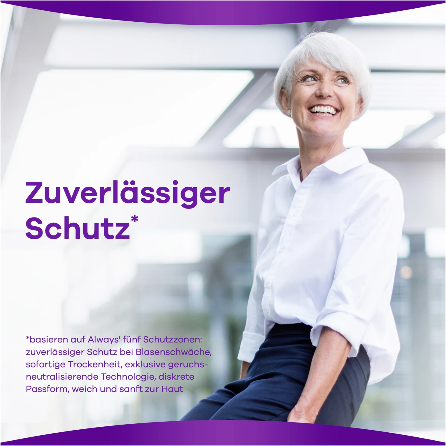 Always® Discreet Inkontinenz-Einlagen+ Long Plus 7 Always® Discreet Inkontinenz-Einlagen+ Long Plus – Bild 7