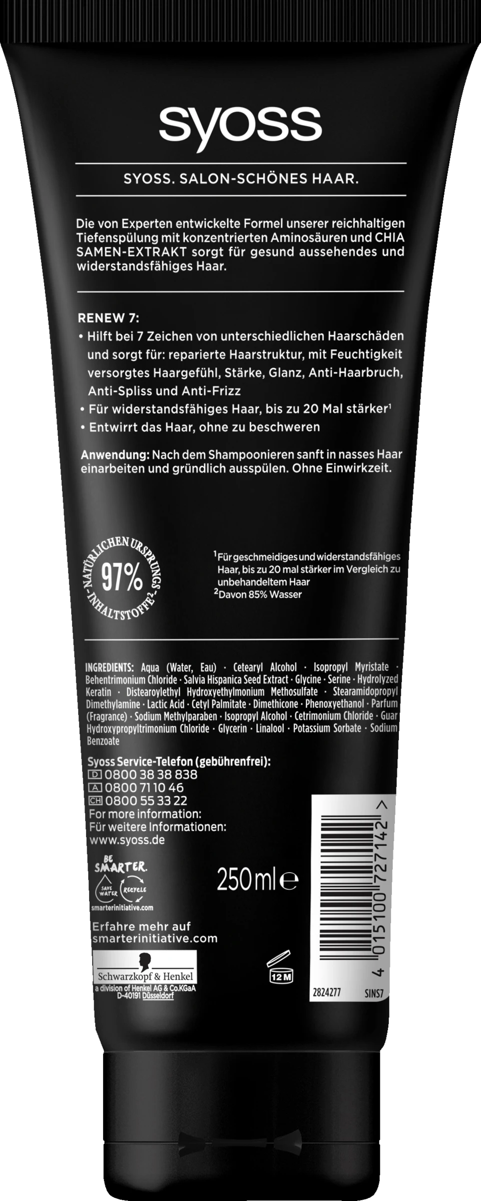 Syoss Renew 7 Tiefenspülung 2 Syoss Renew 7 Tiefenspülung – Bild 2