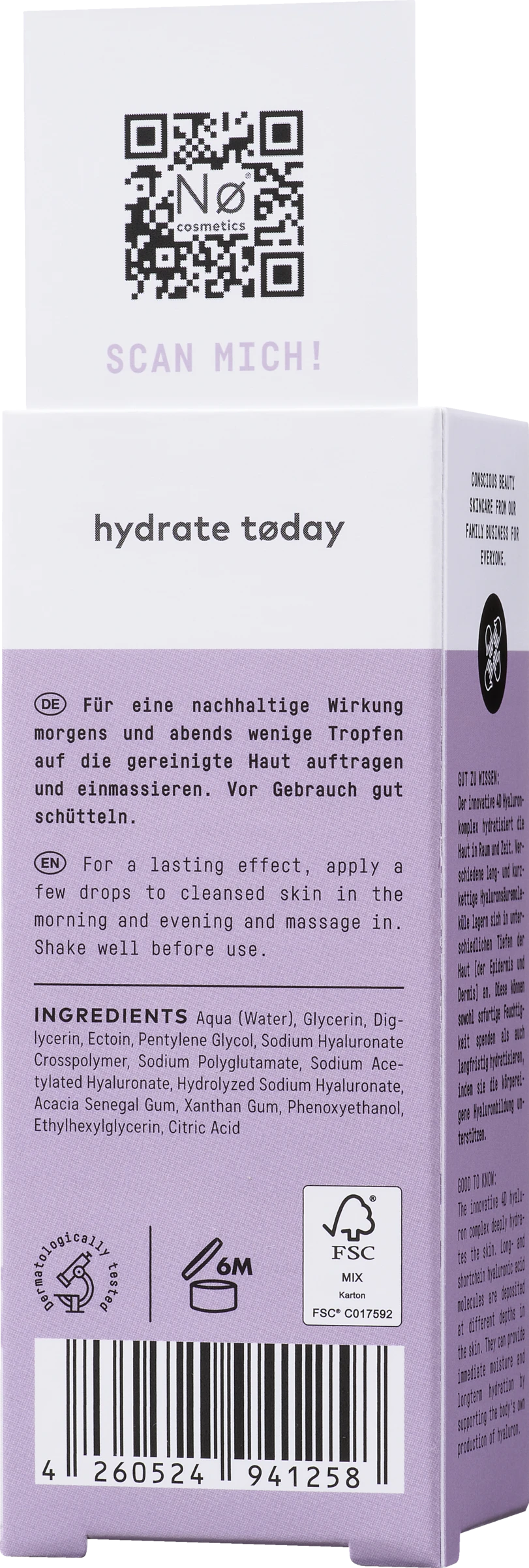 Hydrate Today HYPERDRATION® 4D HYALURON SERUM 3 Hydrate Today HYPERDRATION® 4D HYALURON SERUM – Bild 3